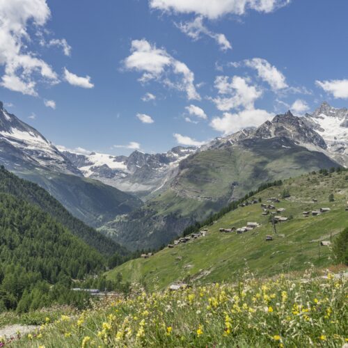 mountain landscape zermatt switzerland
